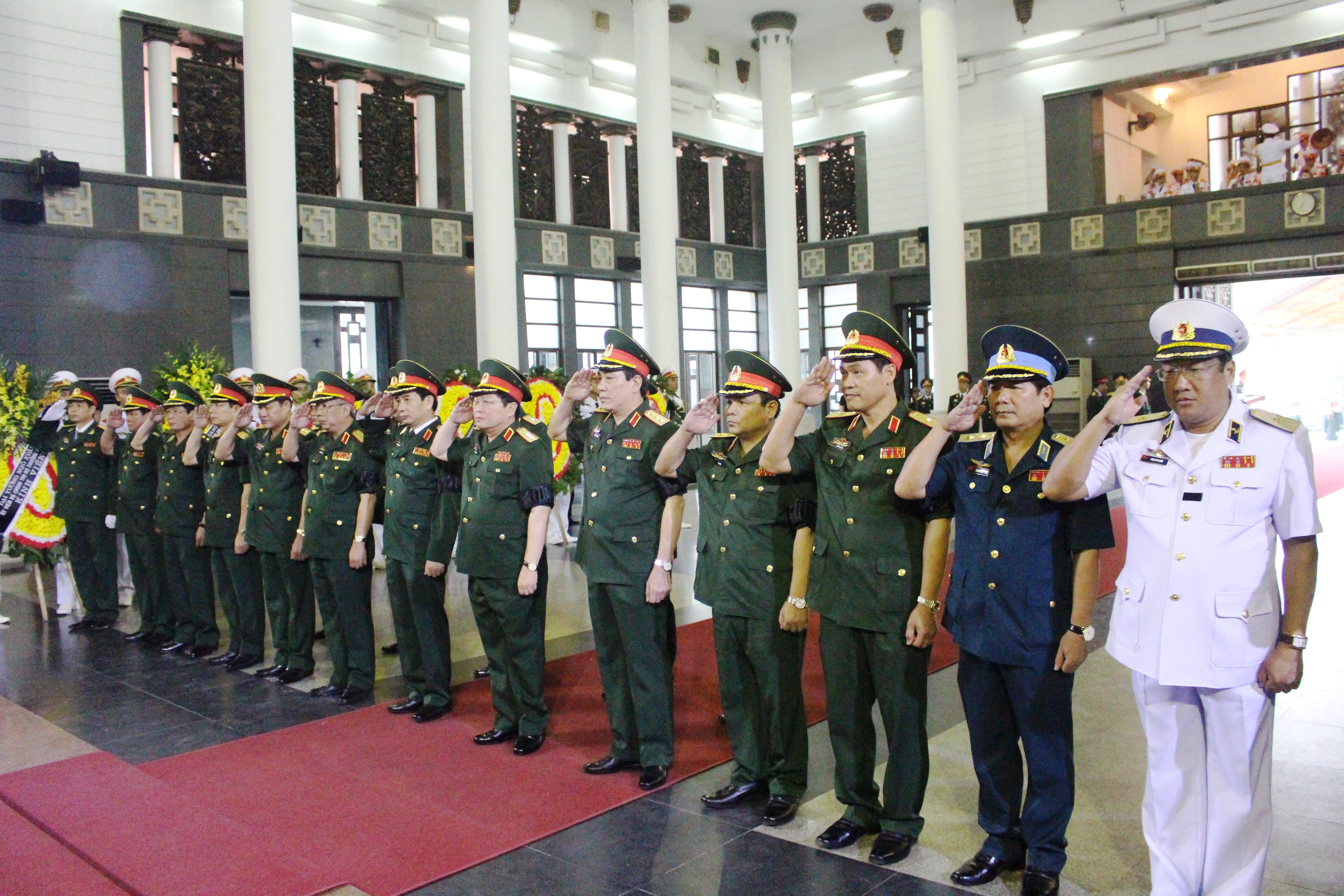 Tổ chức trọng thể Lễ tang Thiếu tướng Lê Xuân Duy